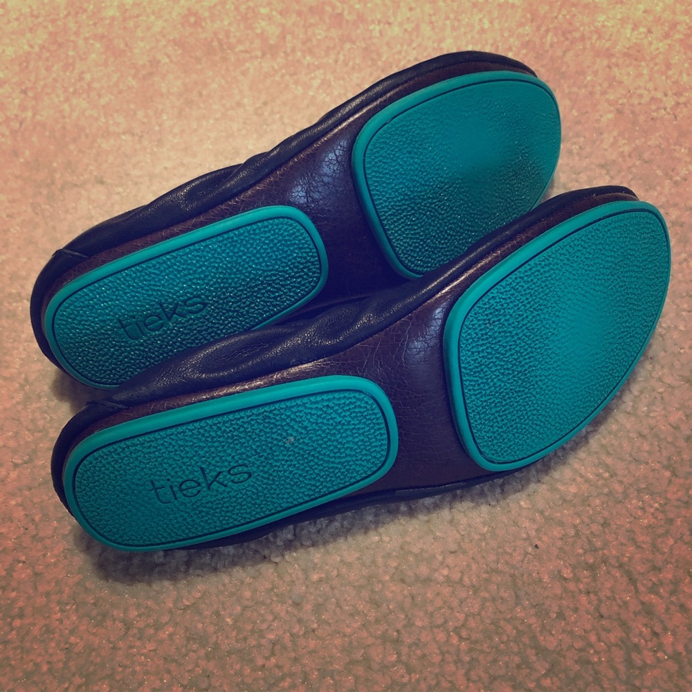 Tieks Matte Black Flats